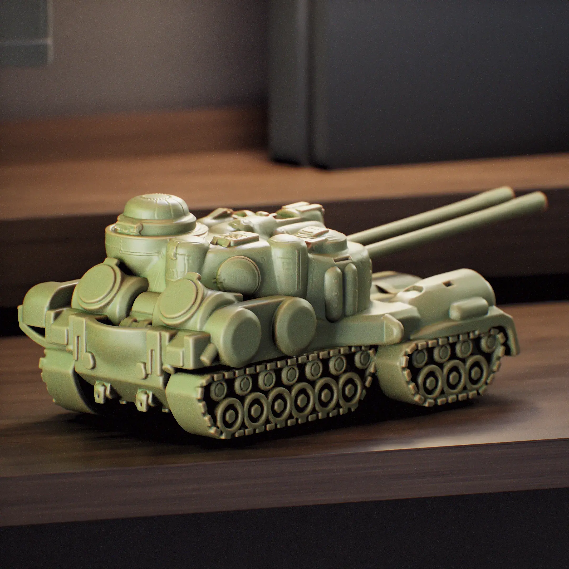 Fallout heavy tank Fan Art - Miniature