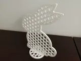 Easter bunny honeycomb decoration-1