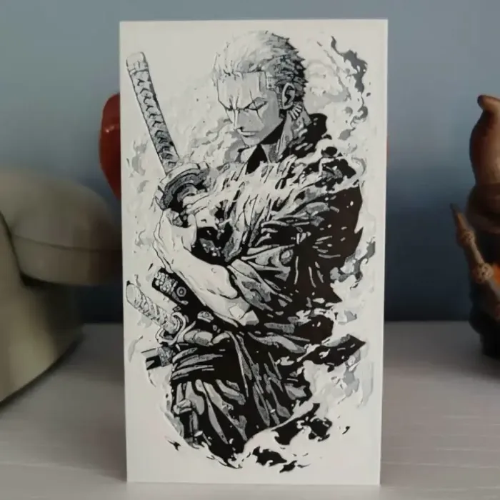 Hueforge Files 3D Printer Files | 3MF File | Hueforge Zoro | Creality Cloud