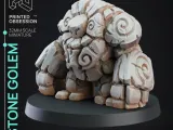 Golem de Pedra - Constructo - PRESUPORTADO - D&amp;D 32mm-2