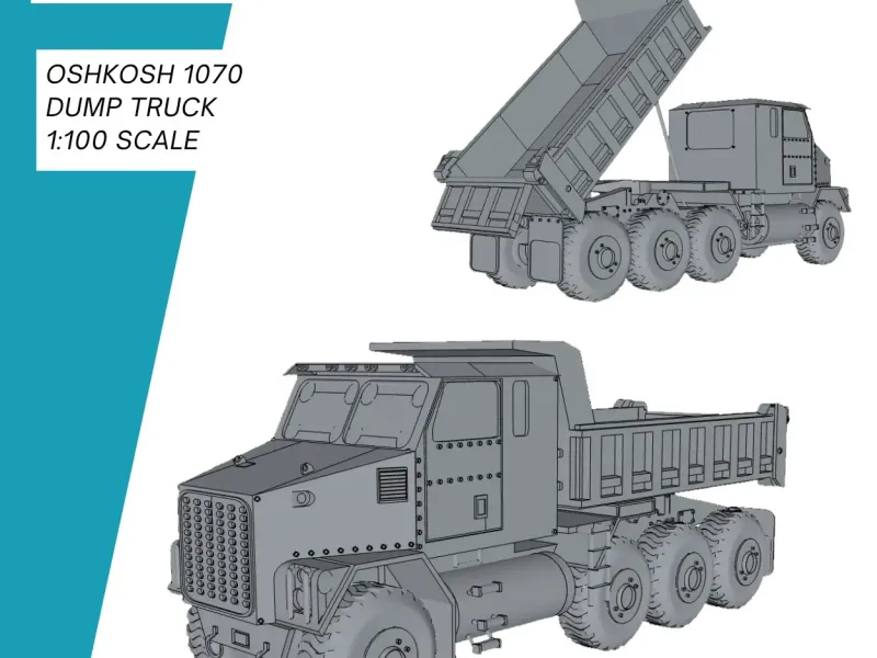 Oshkosh M1070 Dump Truck USA NATO