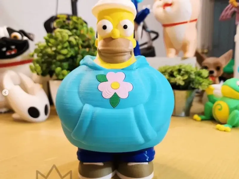 Fat Homer - Multiparts +3MF