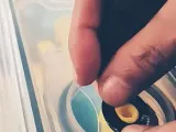 Tapón para caja con desecante.-2