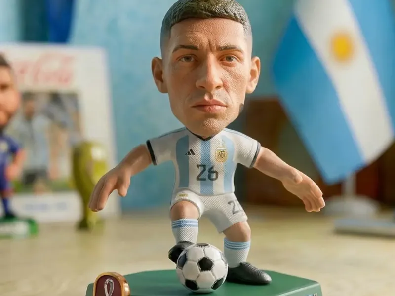 LLavero de Campeones del Mundo 2022 - Nahuel Molina