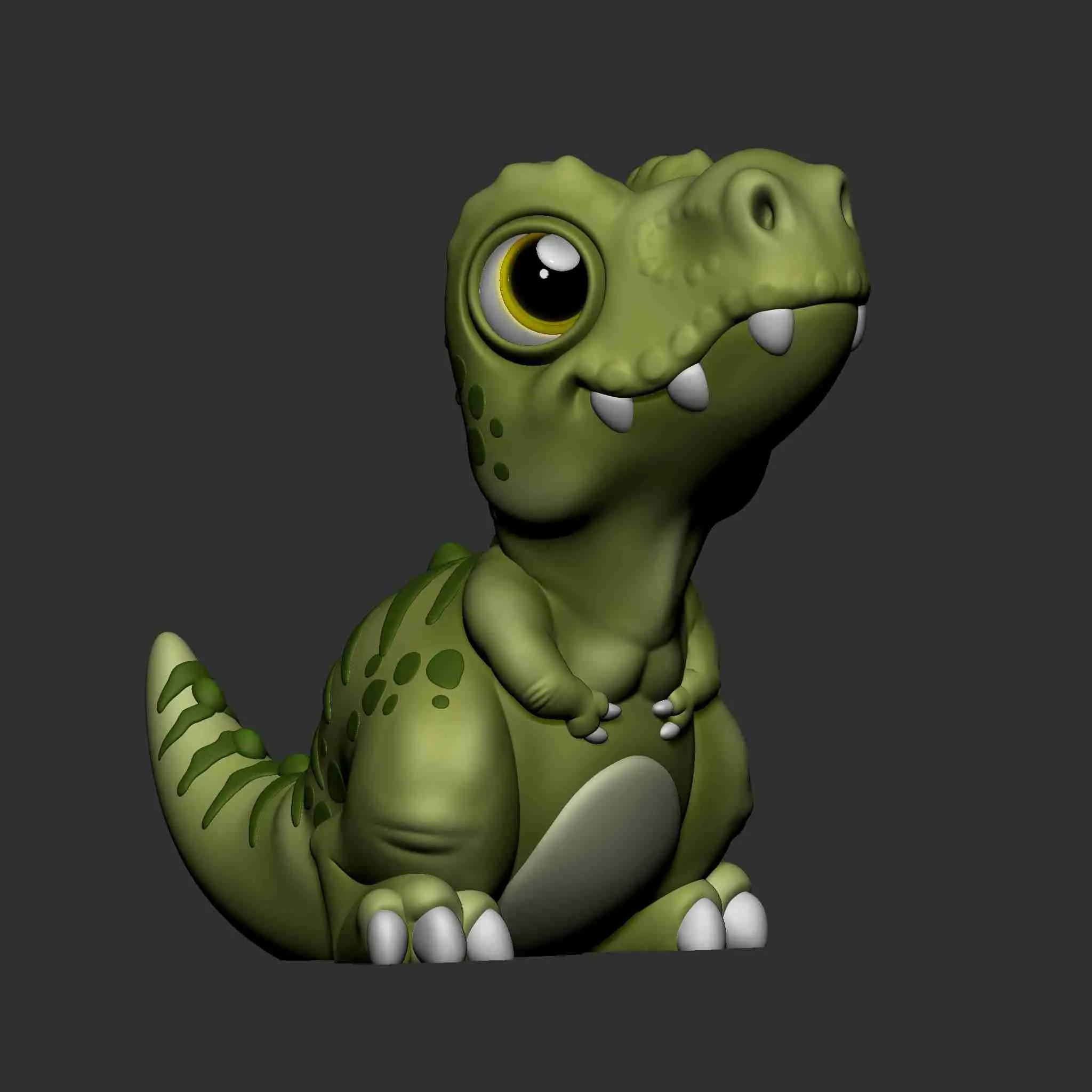 CUTE TREX {TYRANNOSAURUS REX} (PRINT IN PLACE)