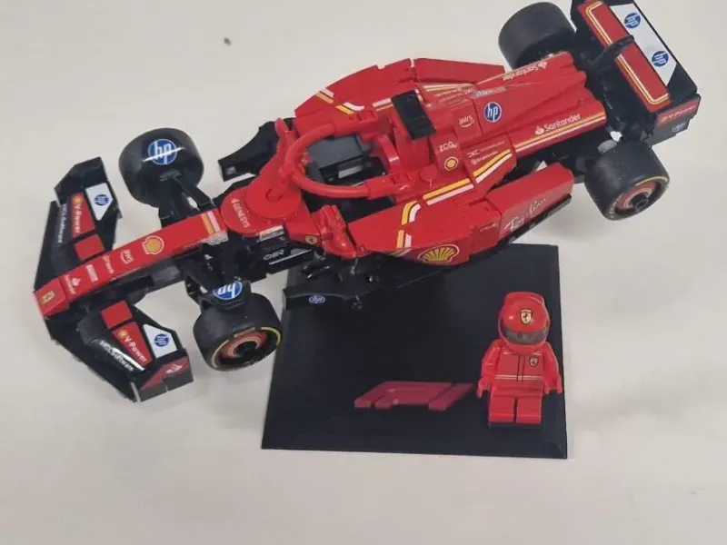 Lego F1 speed champions display stand