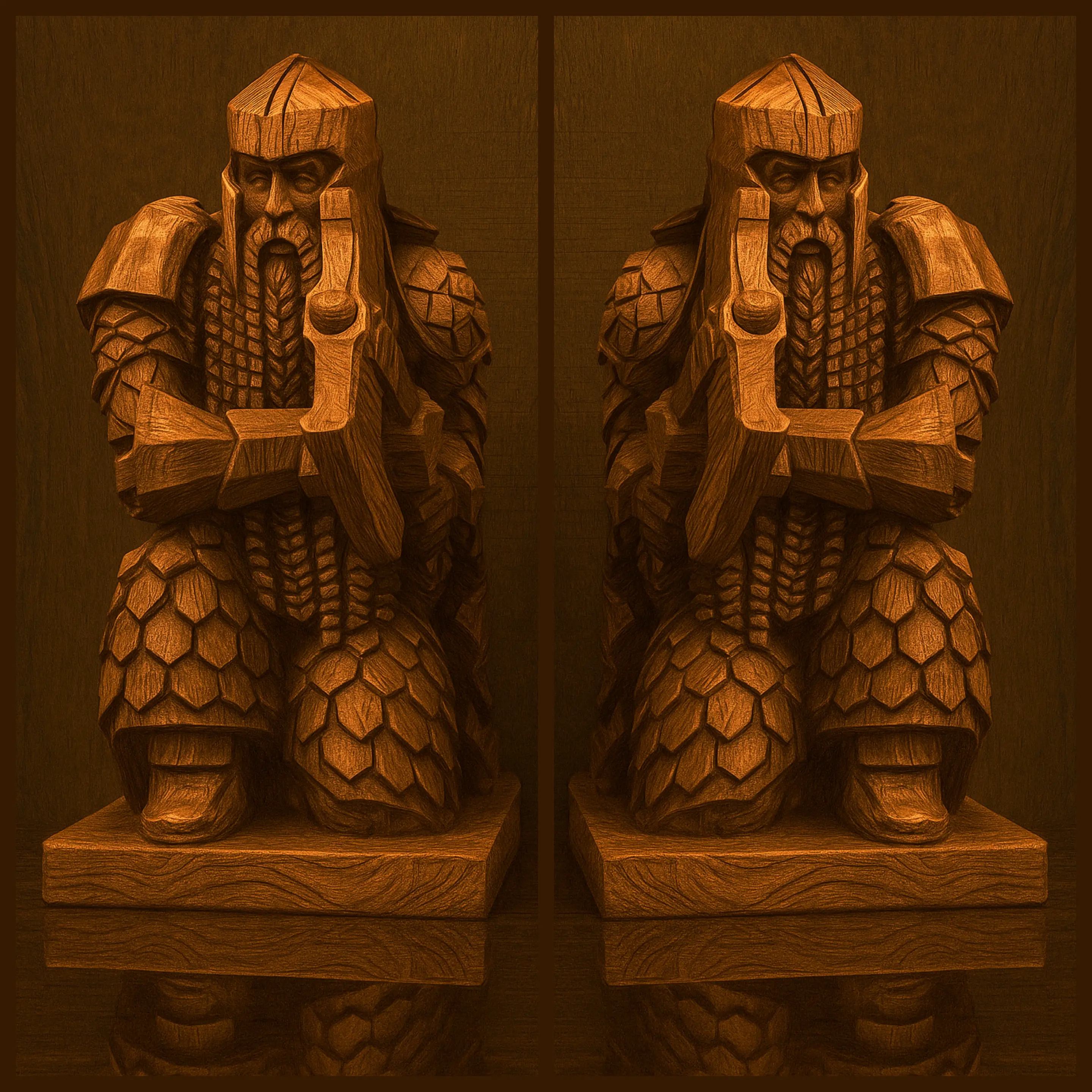 Erebor Guardian Statue Lord of the Rings