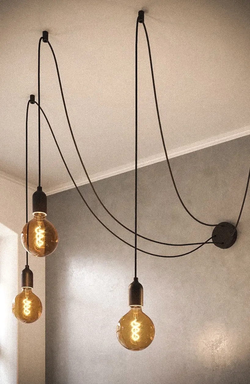 Ceiling hook to make your own pendant lamp