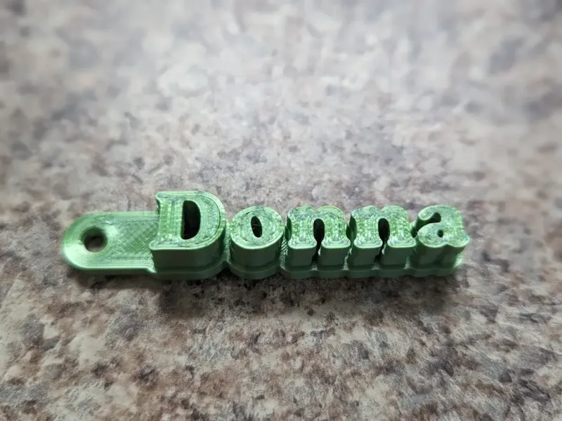 Donna Keychain