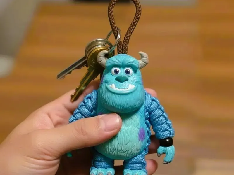 Sulley (Monsters & Co.) - Paracord Keychain