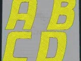 BACK TO THE FUTURE LETTERS AND NUMBERS-3