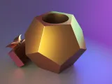 low poly vase 01-0