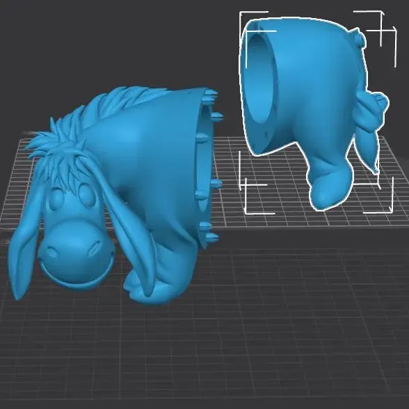 Eeyore piggy bank model