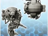 Wakldir combat robot (18) - miniatures warhammer mini RPG sc-1