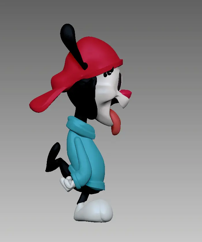 Стилизованный персонаж Вакко из Animaniacs