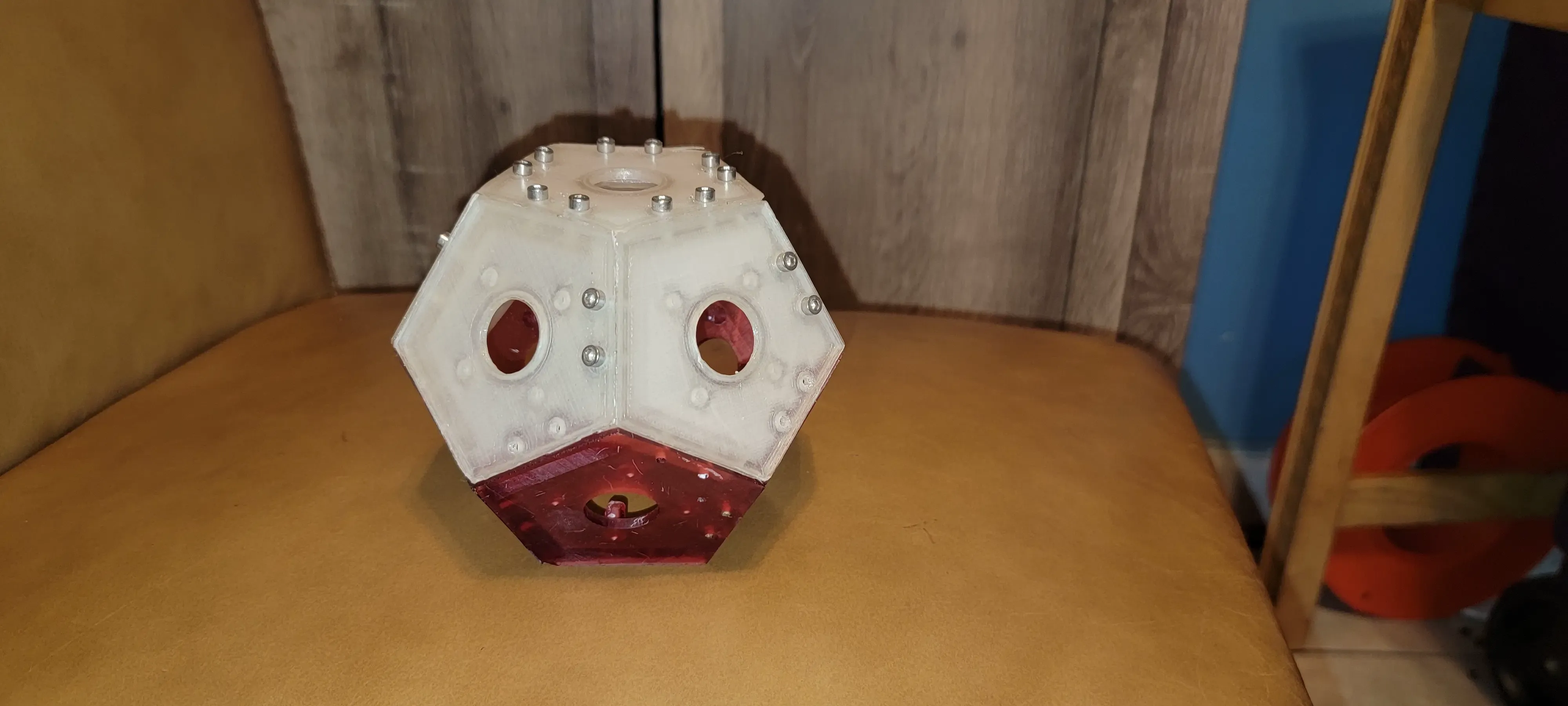 Dodecahedron face panel