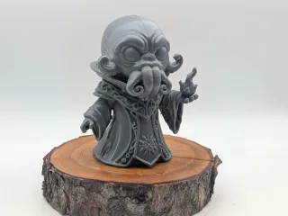 Chibi Mind Flayer (Illithid) - Cerebral Cuteness