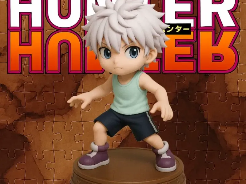 Киллуа Золдик Hunter x Hunter Чиби
