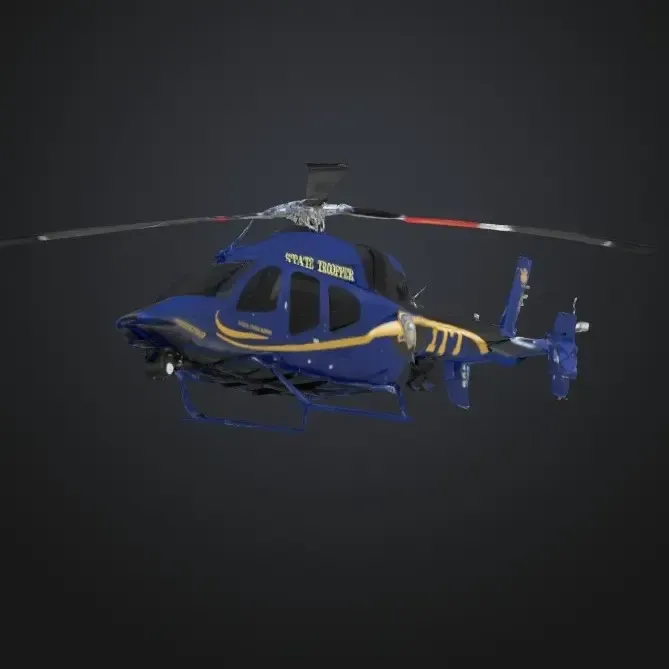 Deleware State Police Bell 429 Helicopter 