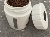 Jar with lid for storing coffee beans-2