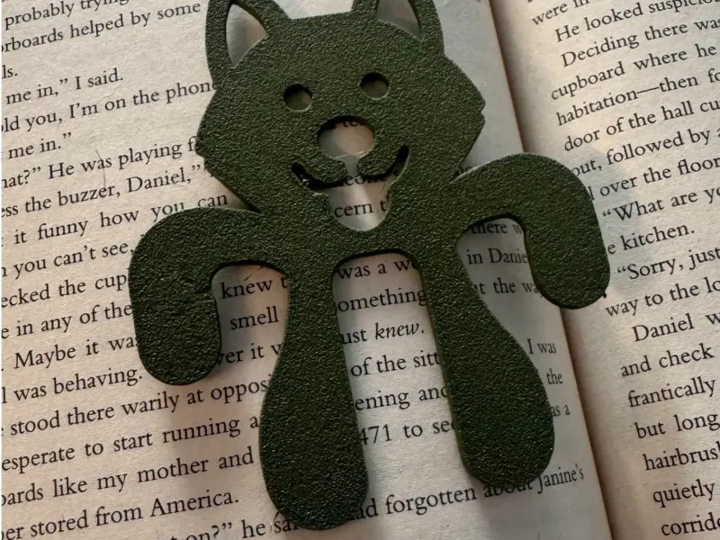 Segnalibro e fermapagine Page Pals in stile Husky.