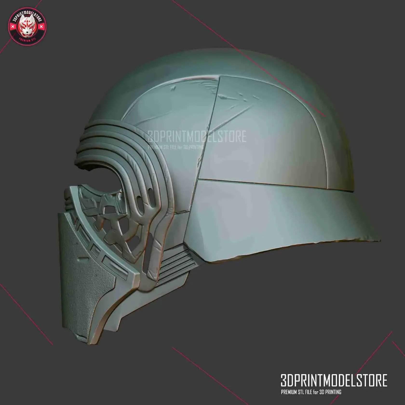 Kylo Ren Star Wars Cosplay Helmet - Halloween Costume Mask