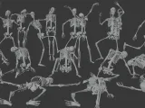 Human Skeleton Dynamic Pose Pack-7