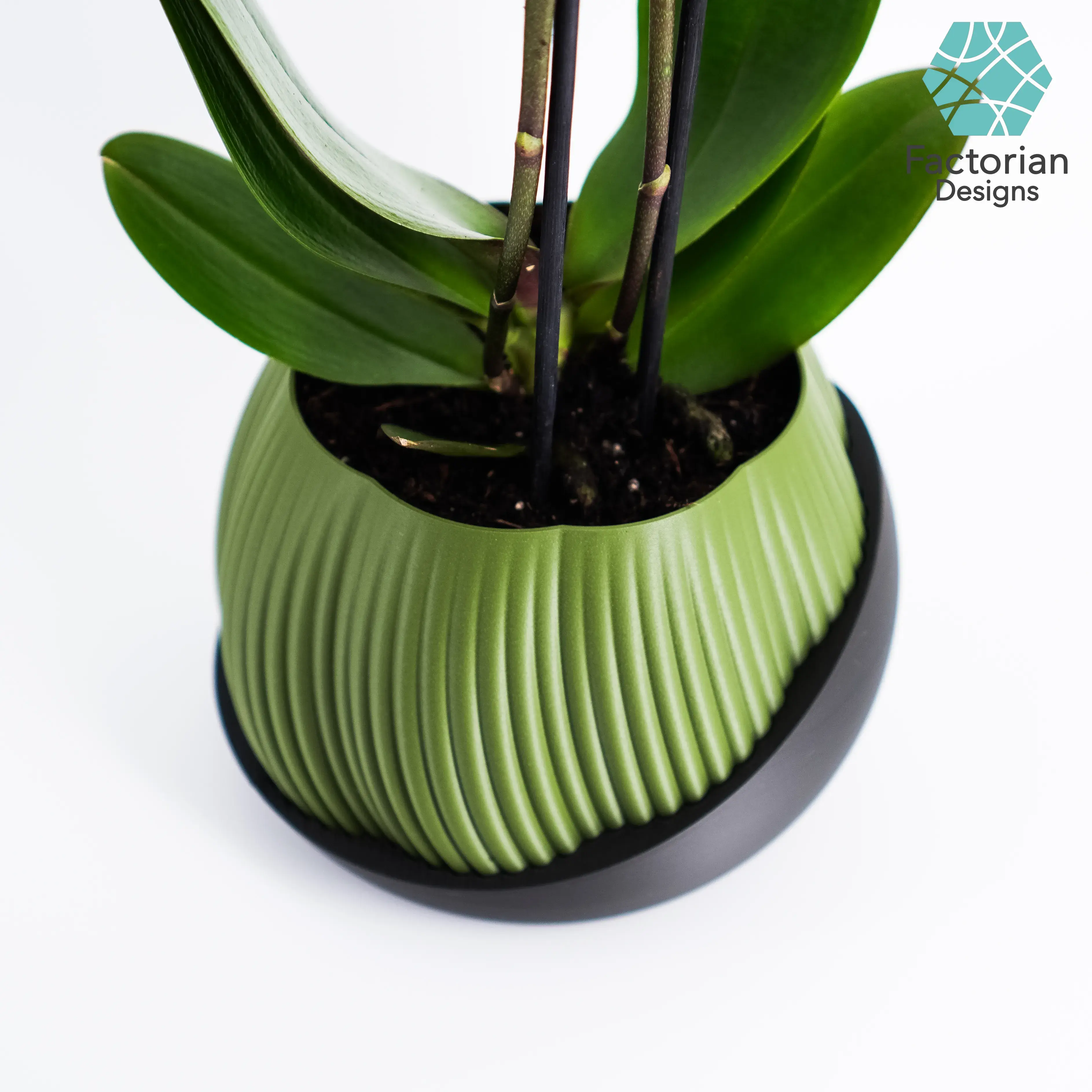 Plant Pot "Bloomcrest" | Planter STL to 3D print | Fused Pot