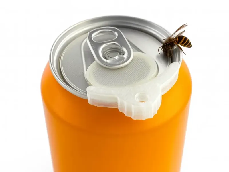 SlideSip: A Tampa de Encaixe para Sua Lata de Refrigerante