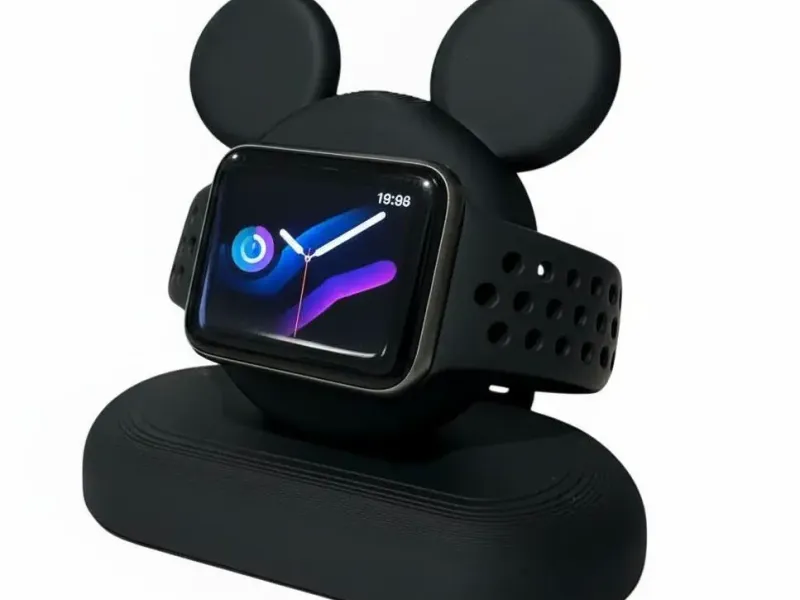 Apple Watch Stand - Mickey Mouse Style (Minimalist Version)