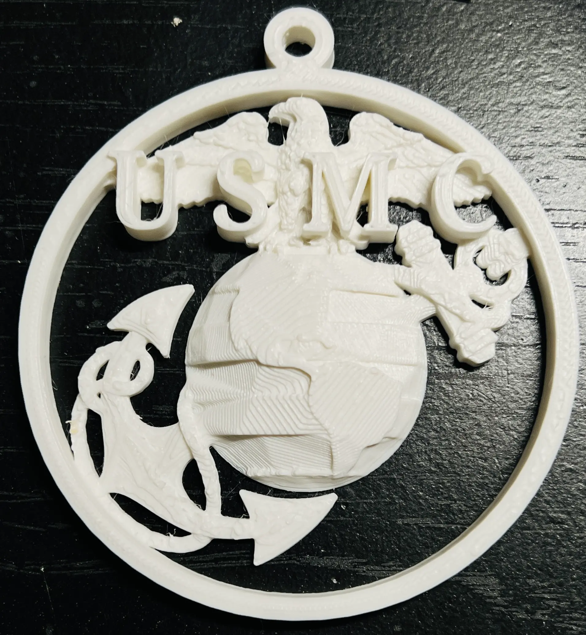 U S Marines Christmas Ornament