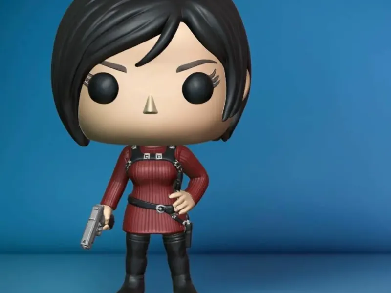 Ada Wong style Funko STL – Femme stylisée Resident Evil