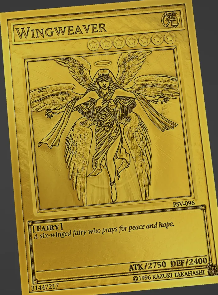 wingweaver yugioh card 2 - Yugioh Wingweaver Konami Like new
