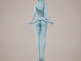 GIRL ON THE BEACH / E-7