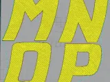 BACK TO THE FUTURE LETTERS AND NUMBERS-7