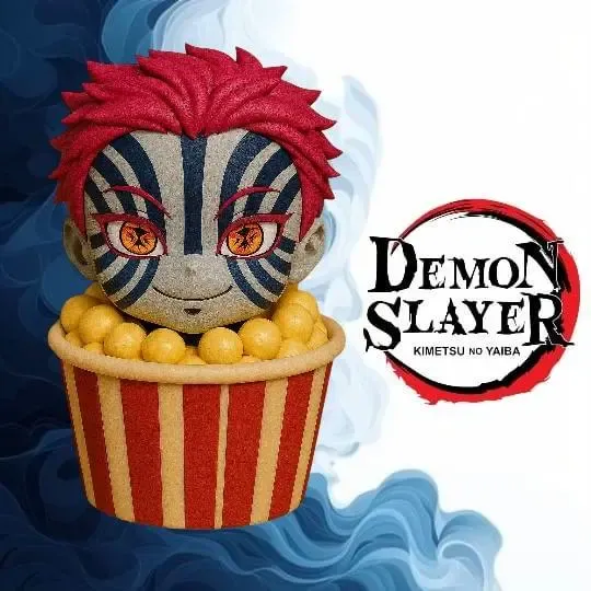 demon slayer akaza popcorn