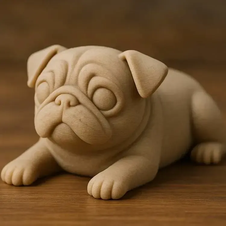 Pug Dog Cute Figure