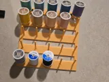 25-Spool Sewing Thread Rack |Heavy Duty & Flush Mount-1