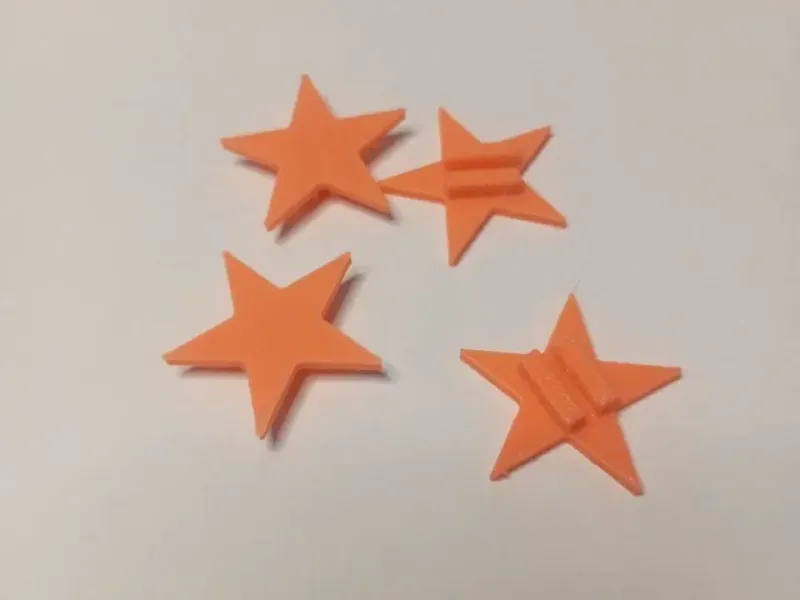 Bicycle Spoke Star Ornament