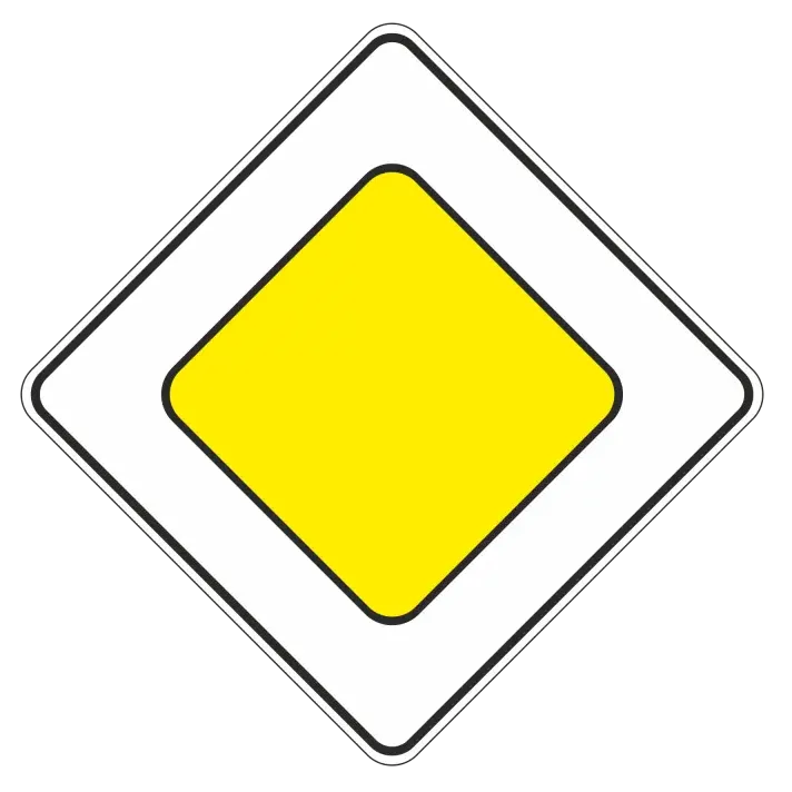 The sign main road