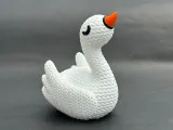 Knitted Swan-1