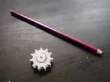 Gear Print In Place Pencil Spinner-2