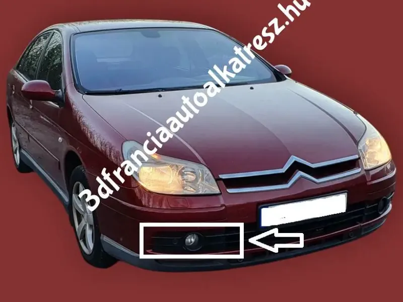 Citroen C5 Mk2 első ködlámpa keret 9652986877