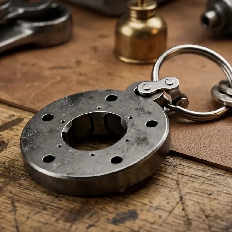 BEARING CROWN COVER KEYCHAIN