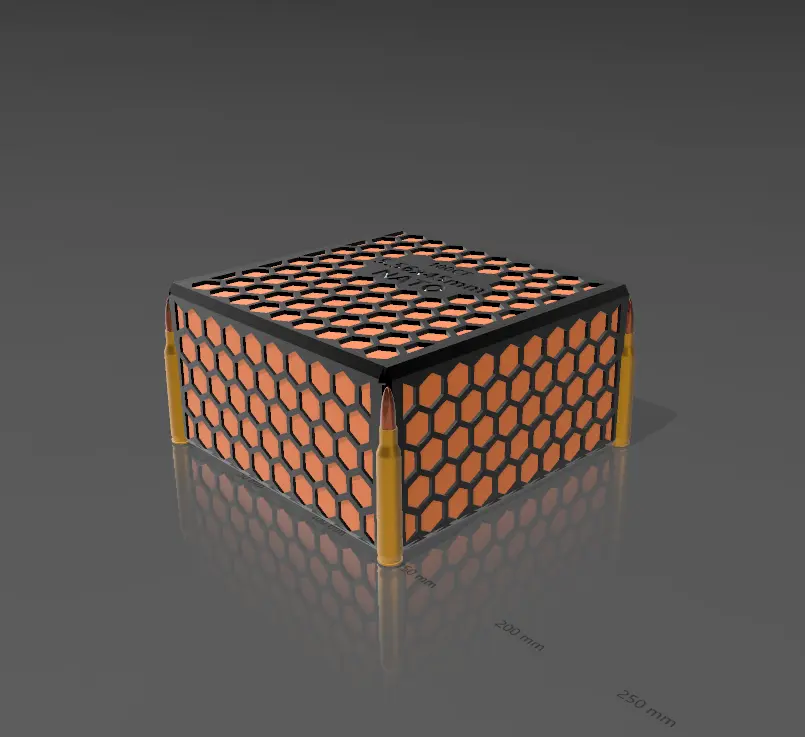 5.56x45mm nato ammo box 100ct