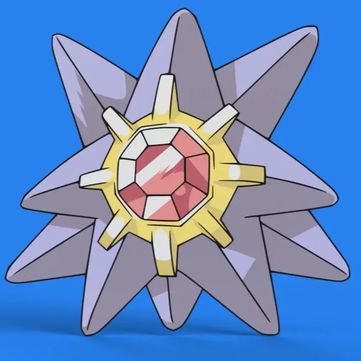 Starmie Wall Art