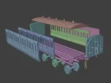 Cambrian Railways Third Class Carriage Replica-6