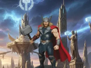 Thor the god of thunder
