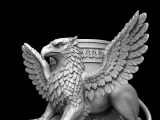 Griffin design pen holder-7