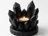 Home Decor Crystal Candle Stand-1